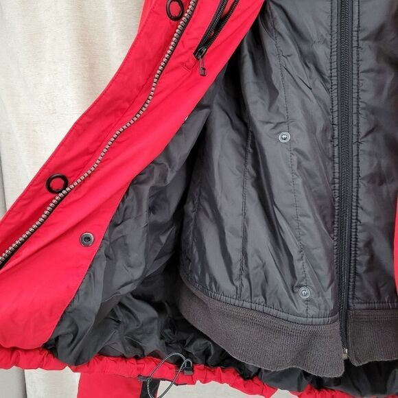 Polo Ralph Lauren Vintage Red and Black Ski Jacket Men's XL - Picture 11 of 16